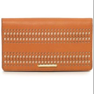 Stella & Dot SOHO Wallet - Saddle